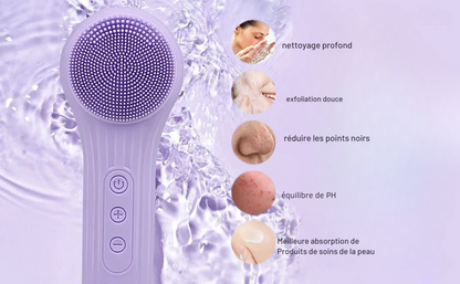 Brosse nettoyante visage ultrasonique